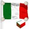 G128 3 Pack: Italy Italian Flag | 3x5 Ft | LiteWeave Pro Series Printed 150D Polyester, 4 Corner Brass Grommets | Country Flag, Vibrant Colors, Perfect For Balcony, More Durable Than 100D 75D Poly